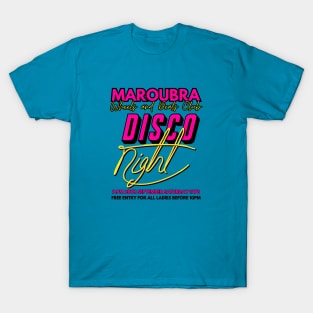 MAROUBRA DISCO WHEELS AND DEALS DISCO NIGHT T-Shirt